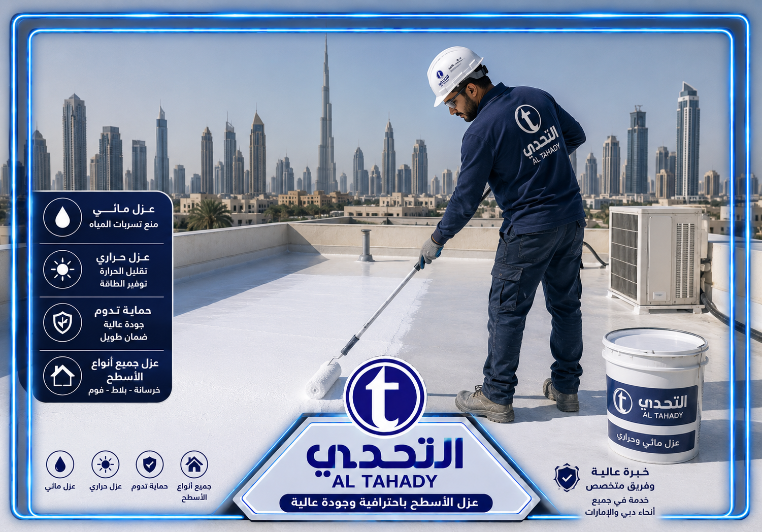 شركة عزل اسطح في دبي