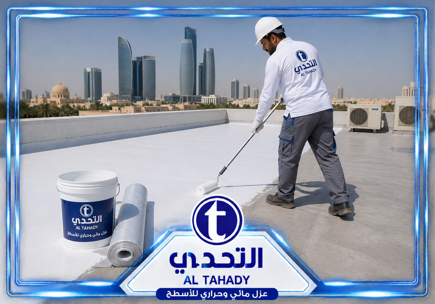 عزل اسطح في أبوظبي
